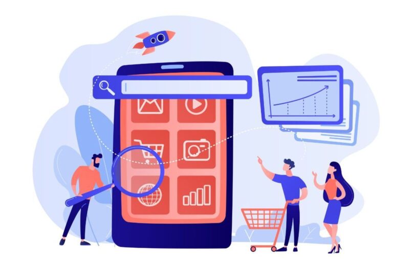 infografica che rappresenta come trovare clienti online